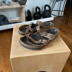 Birkenstock Women's Mayari Oiled Leather Sandals- Size 37